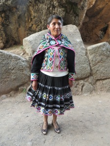 Blog Cusco woman in site